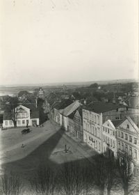 10357 - (0001) - Markt Ostseite vom Kirchturm, Foto H.F. Meyer