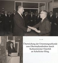 5647 - (0001) Gymnasium Ernennung 1961