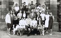 2088 - (0156) Klassenfoto Mittelschule 1964