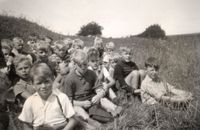 5287 - (F0680) - Rosengarten- Schule Ausflug 1949