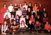 1643 - (Sylvia Lux) Klasse 4 Grundschule 1981