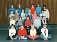 7642 - (xxxx) Schulklasse Steinkampschule 1987