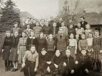 2248 - (0095) Klassenfoto Schule an der Waschgrabenstra&szlig;e