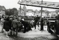 10173 - (0198) FFw Berge&uuml;bung mit DL22 zum 100j&auml;hrigen 1969