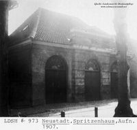 4037 - (0003) FFw Kirchenstra&szlig;e Spritzenhaus 1907