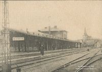 6831 - Bahnhof um 1900