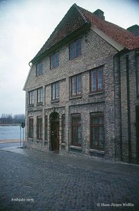 1555 - (0035) Burgstrasse Ecke Am Binnenwasser Fr&uuml;hjahr 1976 Dia