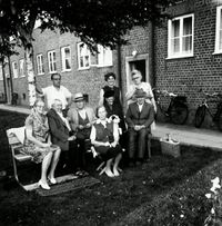 9655 - (0045) Hausgemeinschaft Gartenstr.21 1960er