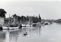 3292 - (0071) Hafen Kutter ca.1950