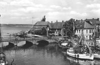 5973 - (PK-00792) - Hafen Kutter Br&uuml;cke 1953