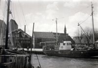 9847 - (0001) Hafen Fischer Kutter 60er