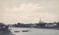 1934 - (PK-01502) - Blick vom Hafen auf die Stadt