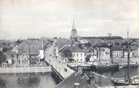 8830 - (PK-01039) - Br&uuml;cke Br&uuml;ckstra&szlig;e Hafen 1911