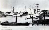 5147 - AK Hafen um 1900