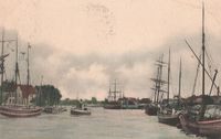 9143 - (PK-01318) - Hafen ColorSegelschiffe 1902