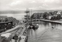 9240 - (PK-00699) - Hafen Luftbild Westseite Segler 1931