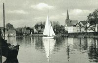 5976 - (PK-00963) - s-w Hafen Segelboot 1961