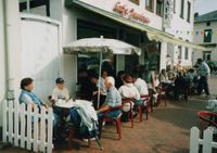 9608 - (0201) Caf&eacute; Jacobsen am Hafen 1980er