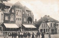 9990 - (PK-01622) - Marktplatz Deutsches Haus 1910