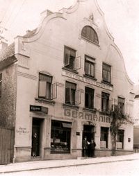 6068 - (xxxx) Hotel Germania Br&uuml;ckstra&szlig;e ca.1920 (Buch 1)