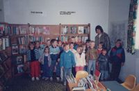 1985 - Besuch in der B&uuml;cherei - 5