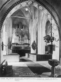3645 - Kirche Innen 1955