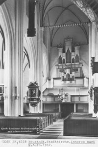 3646 - Kirche Innen 1957