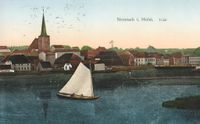 9191 - (PK-01187) - Binnenwasser Segelboot 1916