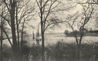 10040 - (PK-01675) - Hafen einfahrt Blick von der Seeburg 1921