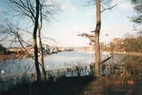 8801 - (F0297) - Blick von oberen Jungfernstieg zum Hafen 1998