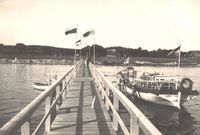 10120 - (F0910) - Pelzerhaken Blick zum Strand Br&uuml;cke 1926