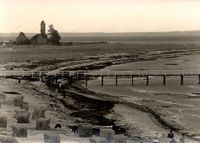 10314 - (0001) - Pelzerhaken Strand Br&uuml;cke 1930er