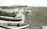 6299 - (PK-01405) - s-w Pelzerhaken Strand Boote 1961