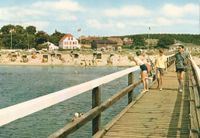 9283 - (PK-00744) - Pelzerhaken Strand Br&uuml;cke 1967