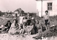 9564 - (F0881) - Pelzerhaken Strand Fam.Kranz 1953