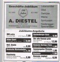 w0037 - Diestel 100j&auml;hriges Jubil&auml;um