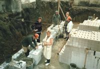 5844 - (0157) B&auml;ckerei Scheel Erweiterungsbau - Sept 1986