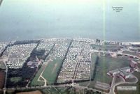 4354 - A3 - Luftbild Campingplatz Am Strande 1970