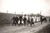 1855 - (0048) U-Bootschule ca.1940 - Marsch nach Altenkrempe