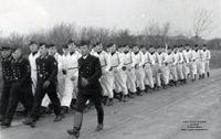 3229 - (0048) U-Bootschule ca.1940 - Marsch nach Altenkrempe (2)