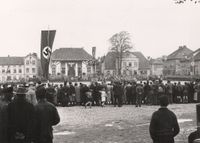 5901 - (F0627) - Einweihung U-Bootschule Marktplatz 1937