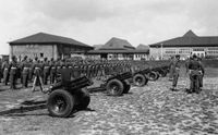 0188 - (0001) Mai 1945 Briten 1st Mountain Regiment, Royal Artillery Kaserne Wieksberg