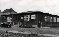 6118 - U-Schule Wuttig Laden Aussenansicht ca.1954