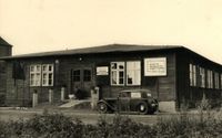 6130 - U-Schule Wuttig Aussenansicht ca.1953