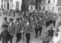 1328 - 1933 Ausmarsch der Sch&uuml;tzengilde