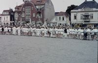 7557 - (DIA085) Vogelschie&szlig;en Marktplatz 06.1960