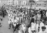 7600 - (xxxx) Vogelschie&szlig;en 50er Marktplatz