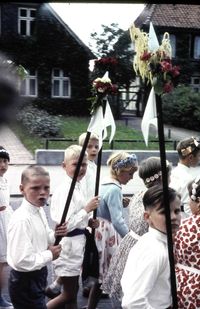 7552 - (DIA077) Vogelschie&szlig;en Lienaustra&szlig;e 06.1960