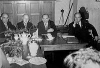 6882 - (0130) RVN Weihnachtsfeier 1955 Hamburger Hof Vorstand