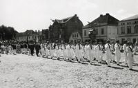 8483 - (0020) Spielmannszug Marktplatz 1957